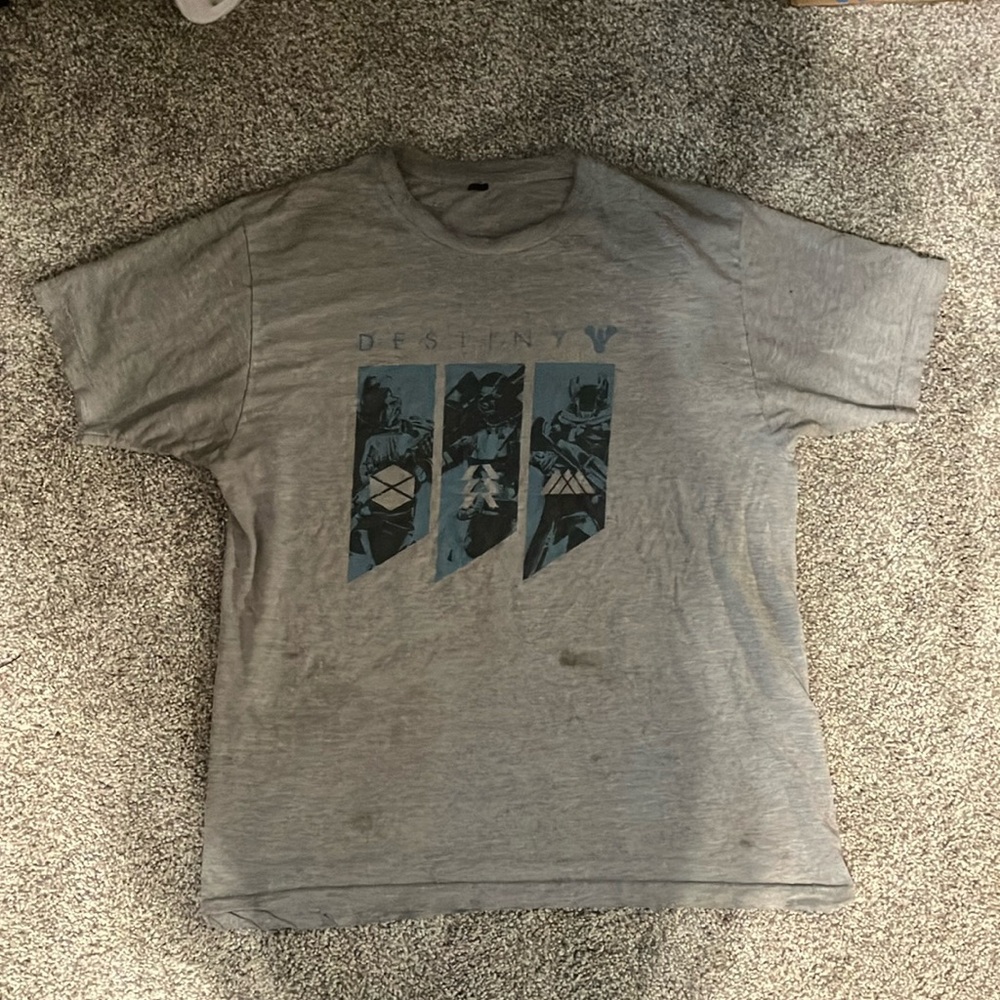 Gray Graphic T-Shirt